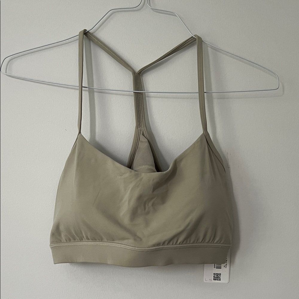Lululemon Never Worn Tags On Flow Y Bra Nulu Sports Bra